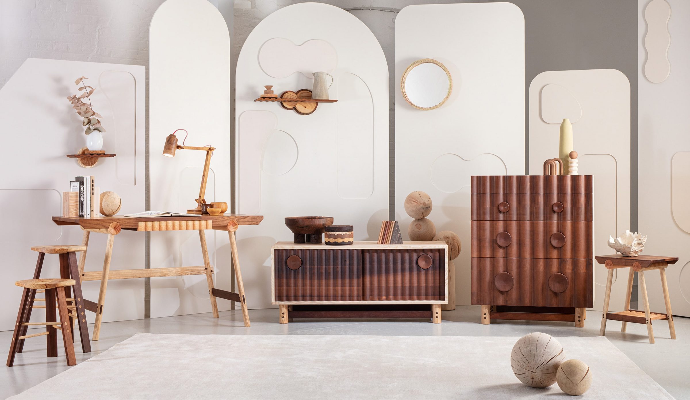Jan Hendzel Studio Bowater range new collection with english baked ash and sycamore2 crop 5-min