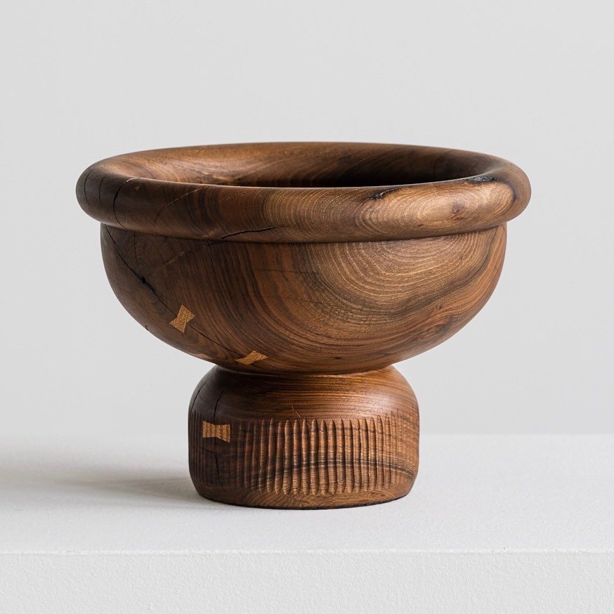 the-one-legger.-a-turned-and-carved-english-walnut-bowl-with-elm-keys.-timber-from-dog-kennel-hill-c