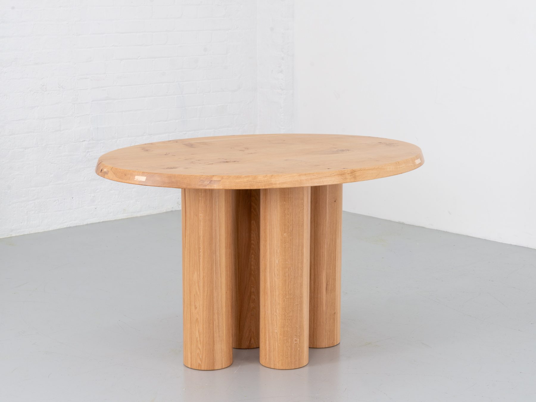 Jan Hendzel Studio oval staved table WEB