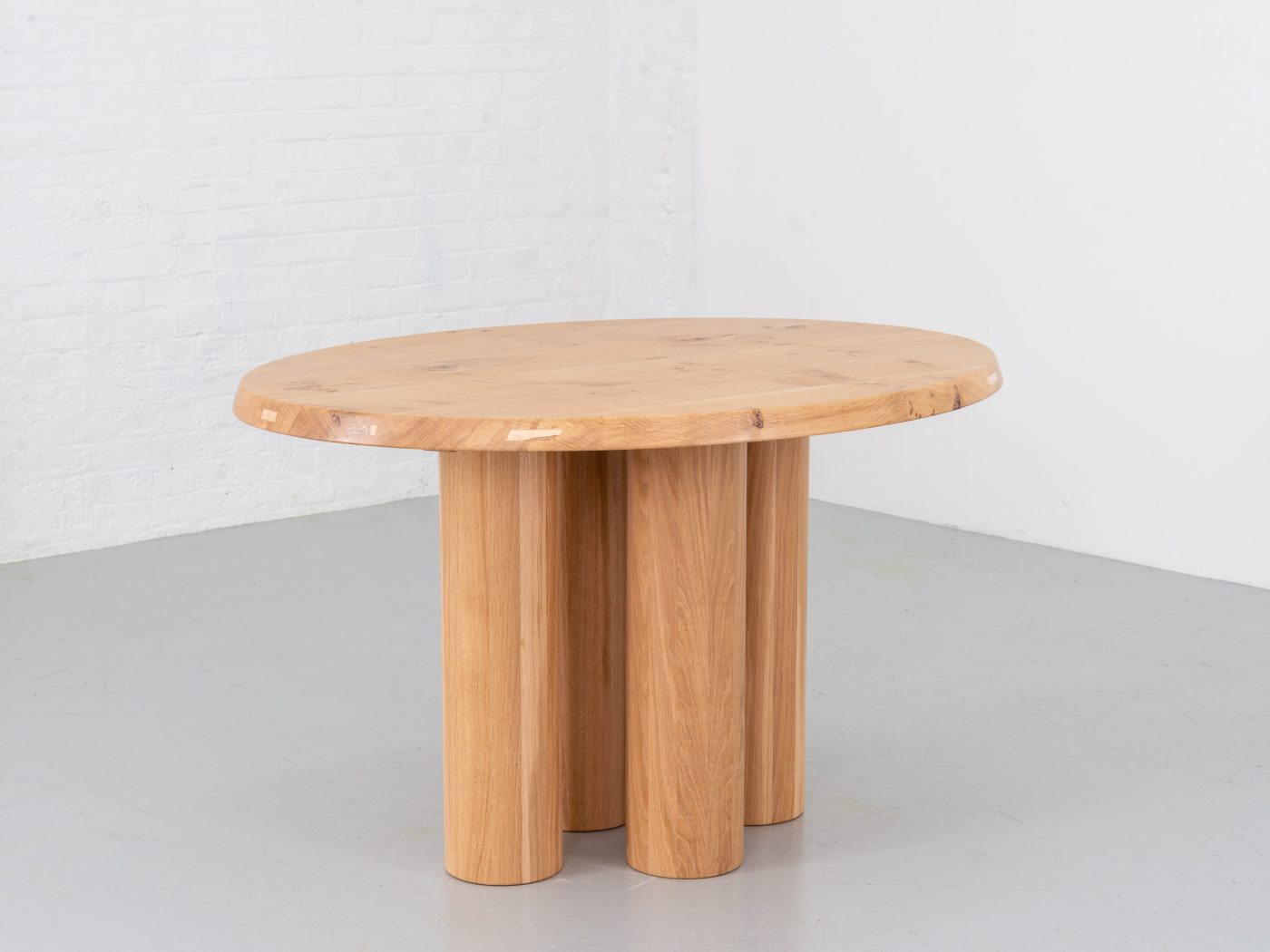 Jan Hendzel Studio oval staved table WEB-4