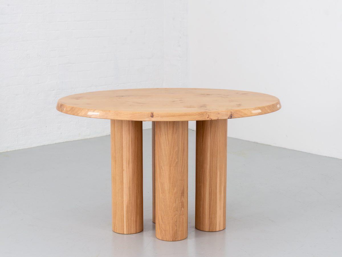 Jan Hendzel Studio oval staved table WEB-5